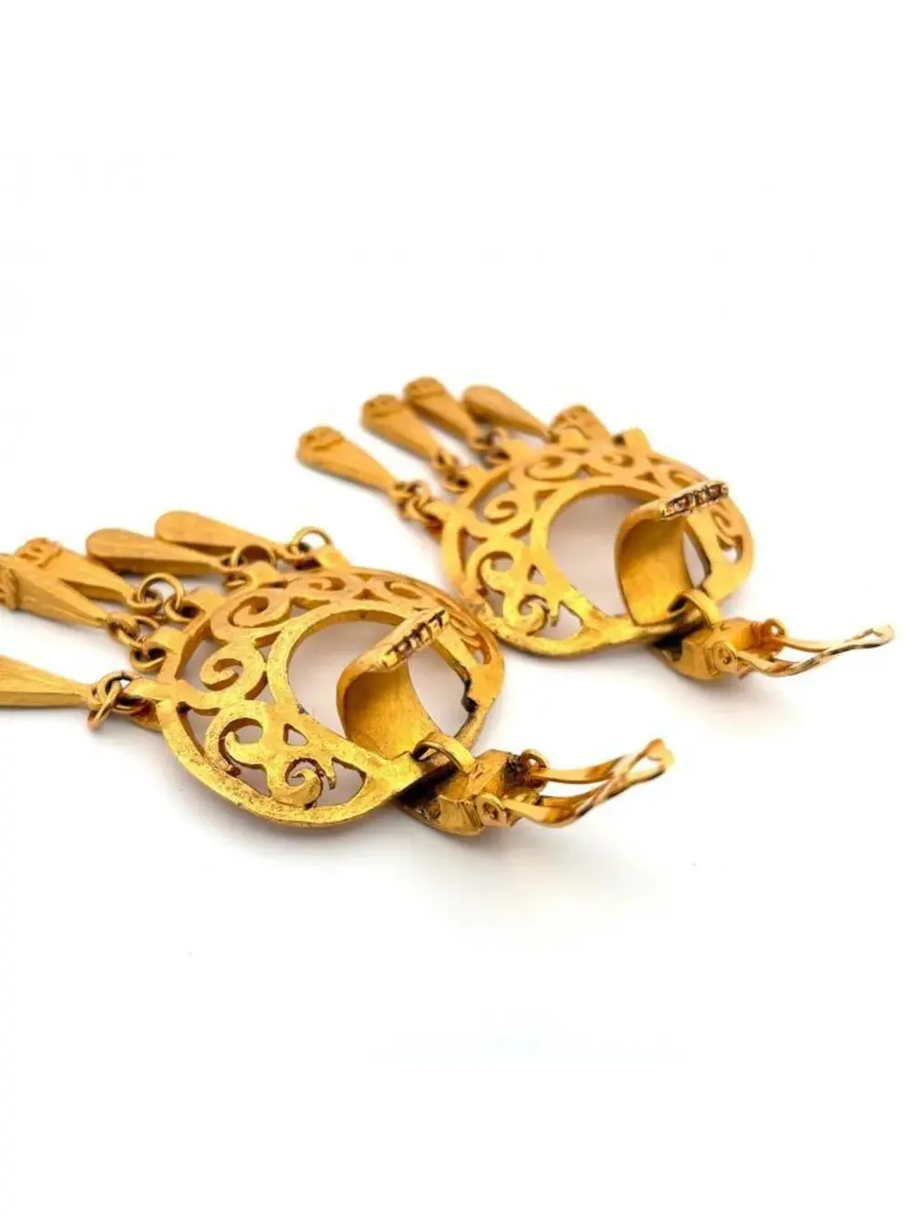 Chanel Cc Logo Clip-On Earrings Metal #247073C11B